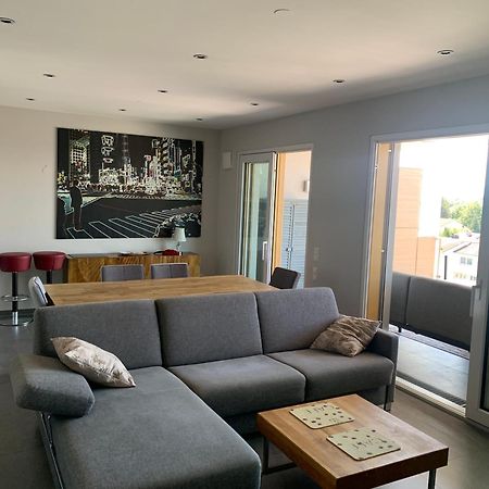 Penthouse Apartment Mit Alpenblick Friedrichshafen Luaran gambar